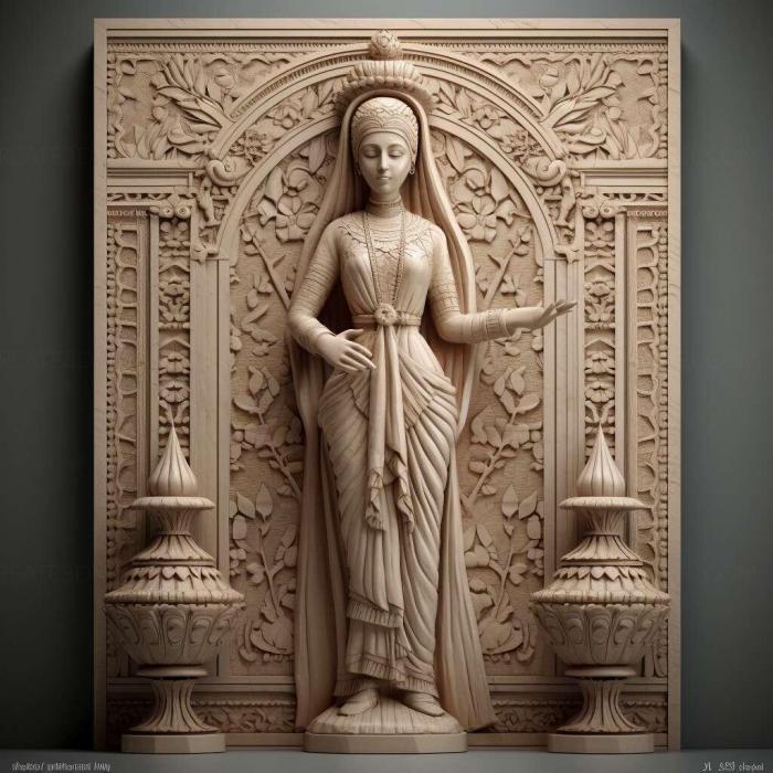 نموذج ثلاثي الأبعاد لآلة CNC 3D Art 